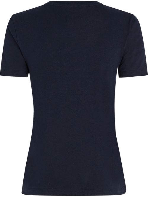 Remera slim con logo gráfico