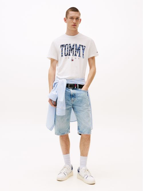 Remera regular con logo impreso