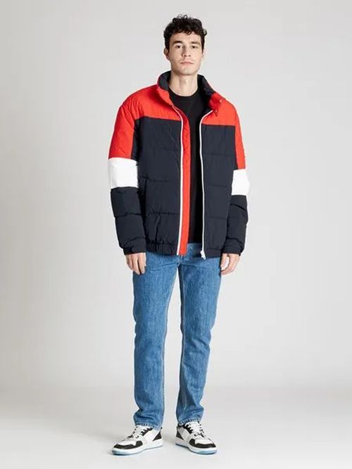 Campera colorblock