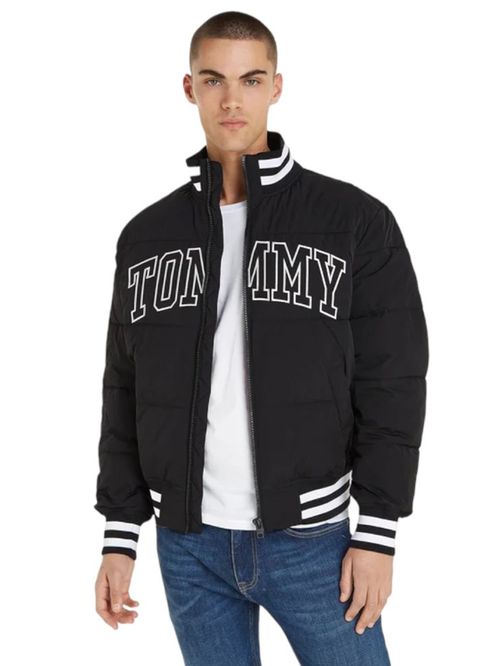 Campera varsity con logo