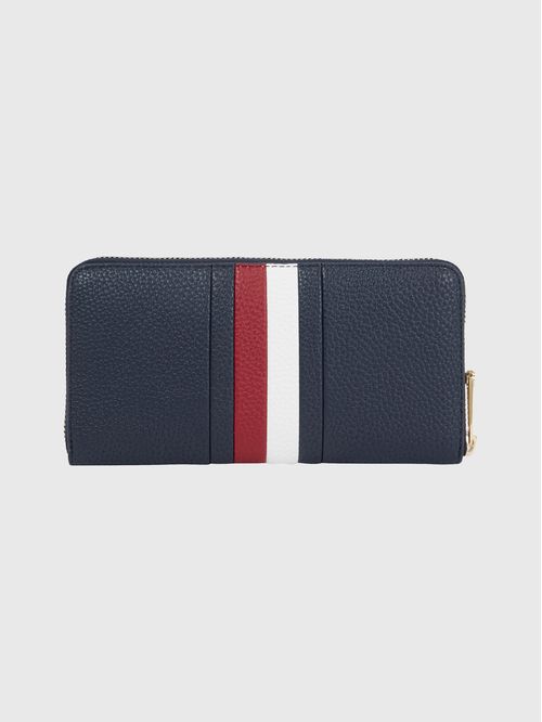 Billetera TH Emblem grande con cinta distintiva
