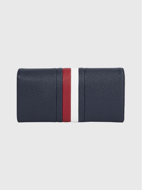 Billetera TH Emblem grande con solapa