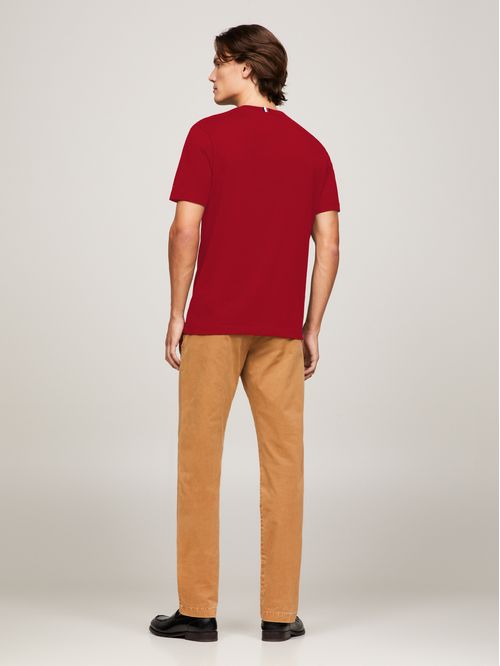 Remera con logo del monotipo Hilfiger