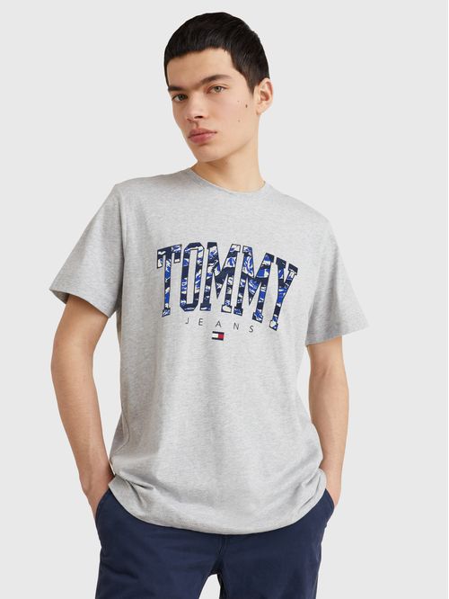 Remera regular con logo impreso