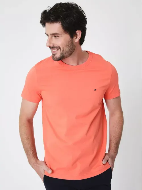 Remera essential con logo