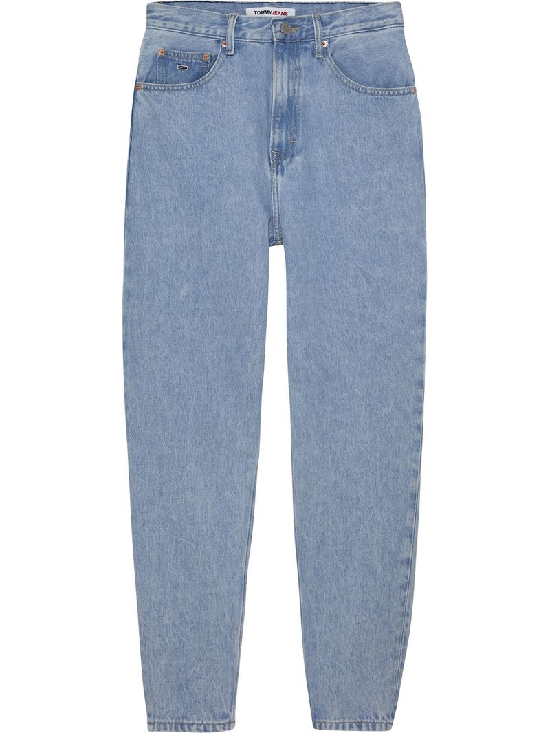 Jeans-mom-tapered-con-logo