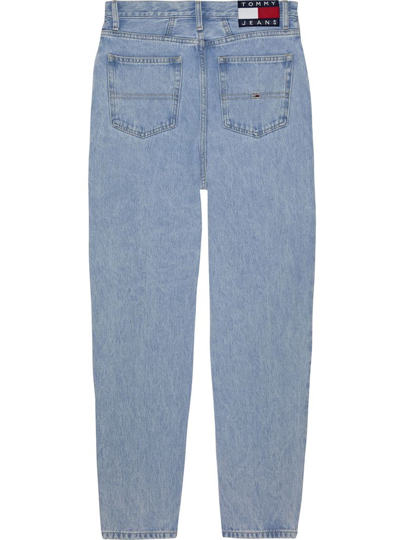 Jeans-mom-tapered-con-logo