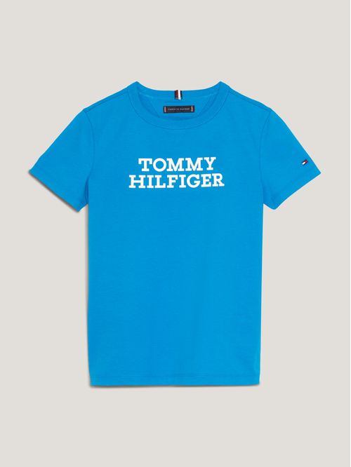 Remera de algodón aterciopelado con logo