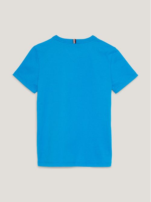 Remera de algodón aterciopelado con logo