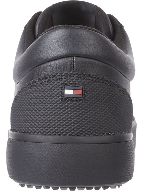 Zapatillas de piel con suela dentada fina