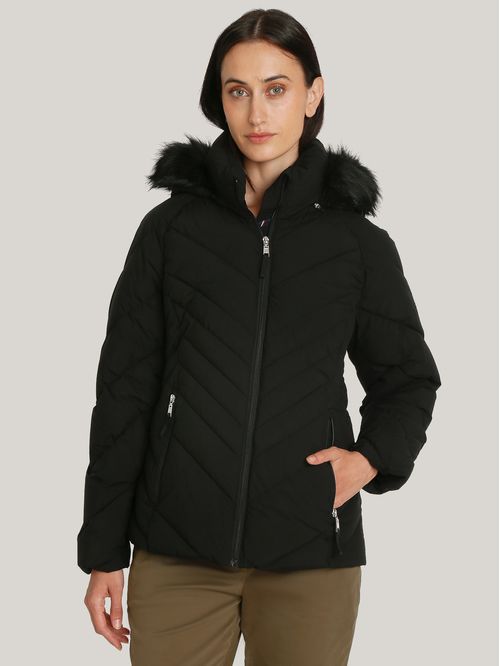Campera acolchada con capucha
