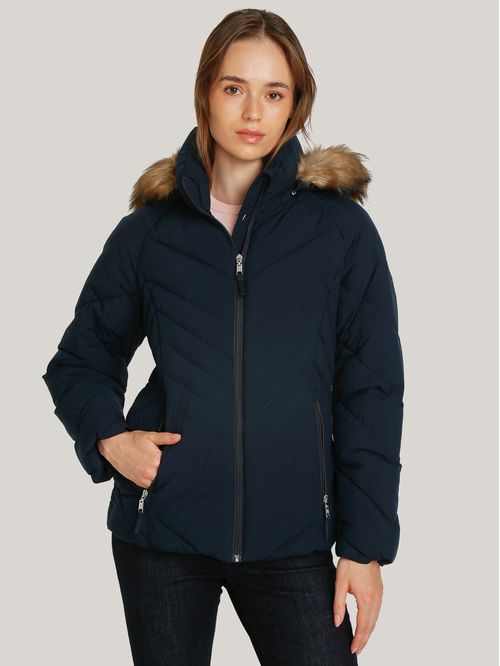 Campera acolchada con capucha
