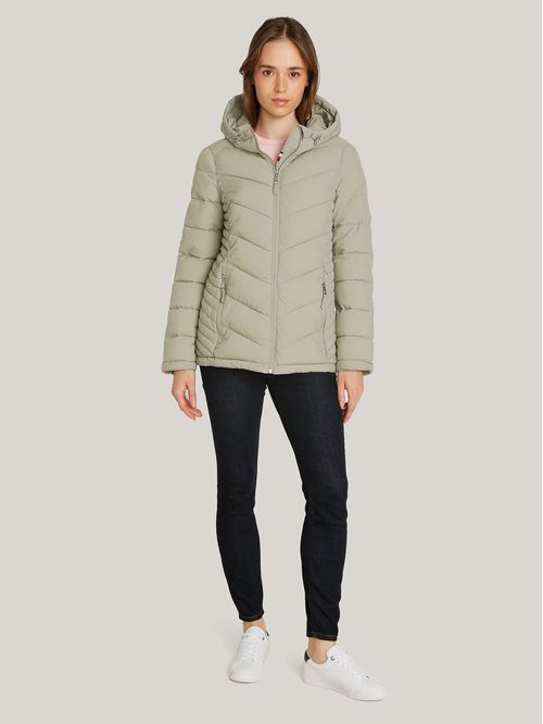 Campera plegable acolchada