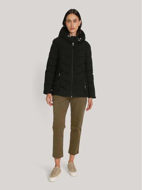 Campera plegable acolchada