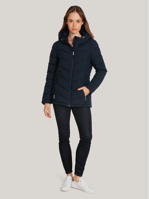 Campera plegable acolchada