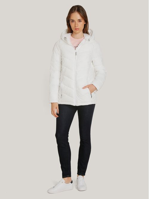 Campera plegable acolchada