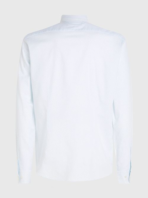Camisa con microestampado de punto