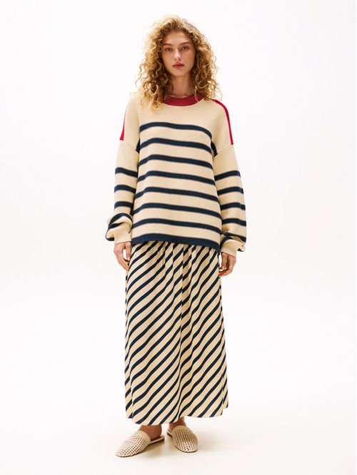 Sweater con rayas marineras The Sofia Capsule