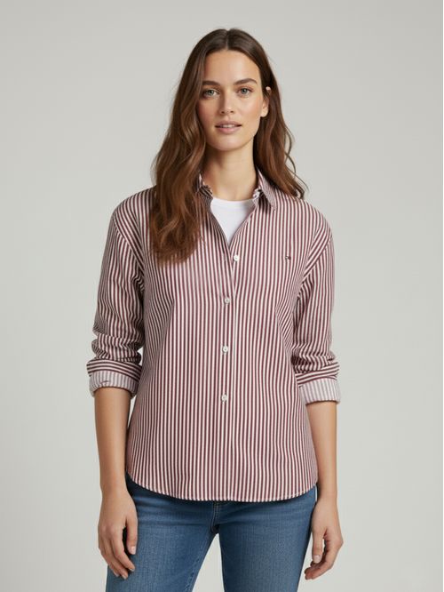 Camisa manga larga de rayas