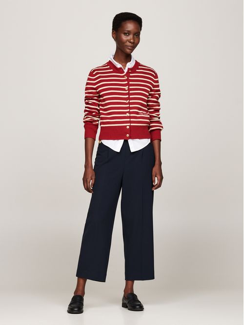 Cárdigan de rayas slim fit