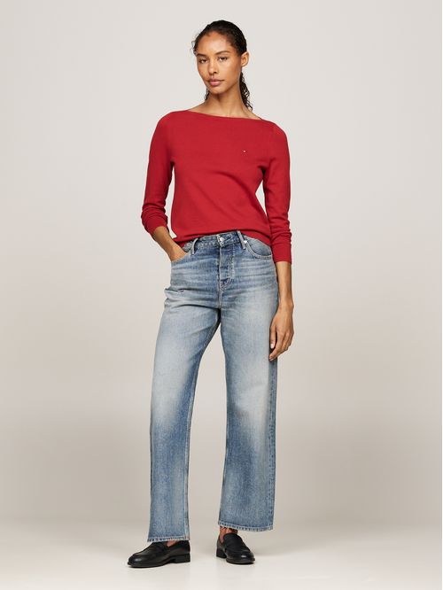 Sweater con cuello bote regular fit