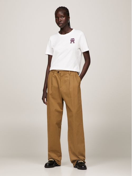 Remera con logo TH regular fit