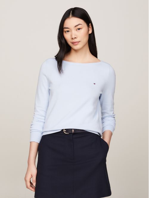 Sweater con cuello bote regular fit