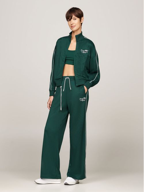 Joggers deportivos amplios de pierna ancha