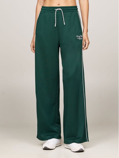 Joggers deportivos amplios de pierna ancha