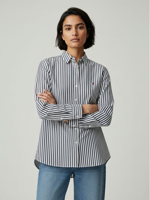 Camisa manga larga de rayas