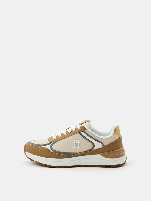 Zapatillas de Cuero con logo TH