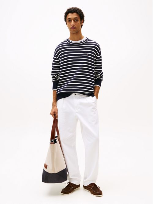 Sweater de rayas marineras
