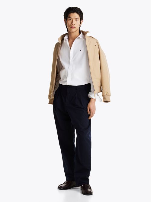 Camisa de poplín slim fit