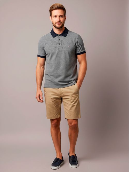 Chomba con logo regular fit