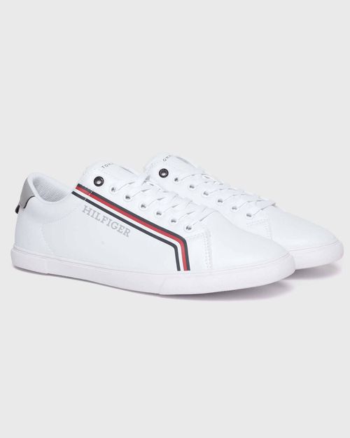 Zapatillas de Piel con logo monotipo