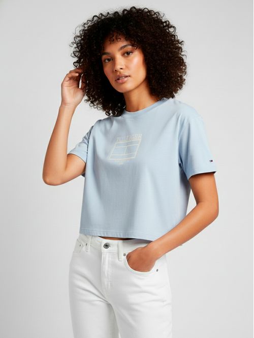 Remera con logo gráfico regular fit