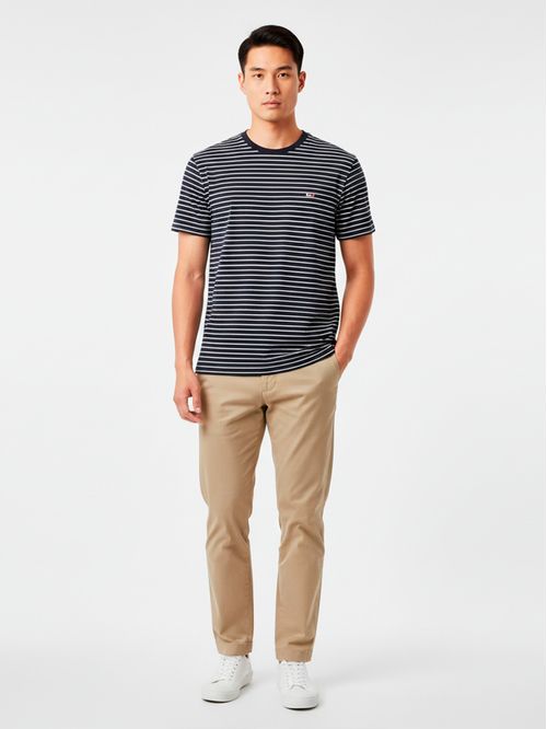 Remera rayas slim fit