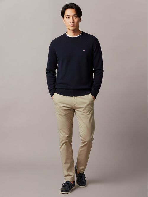 Pantalón chino de corte recto