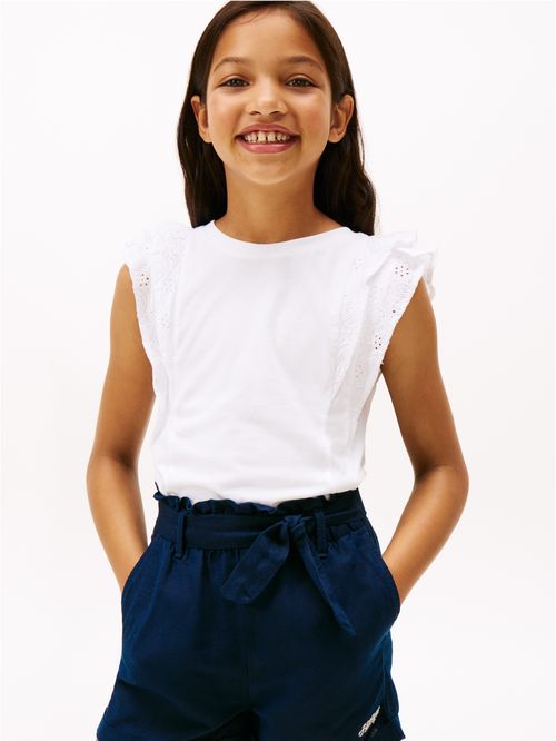 Remera con mangas de diseño slim fit