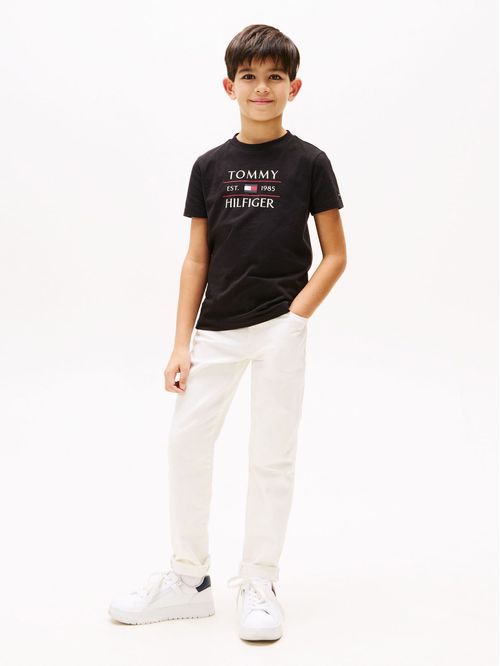 Remera estampada slim fit