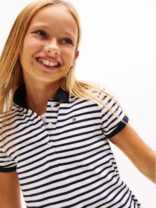 Vestido tipo chomba regular fit