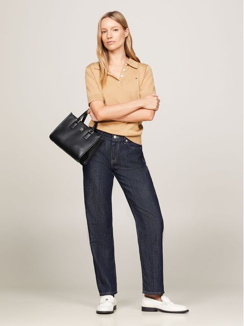 Cartera tote con logo Hilfiger