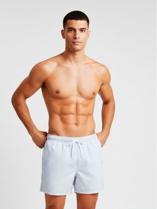 Traje de baño con rayas regular fit