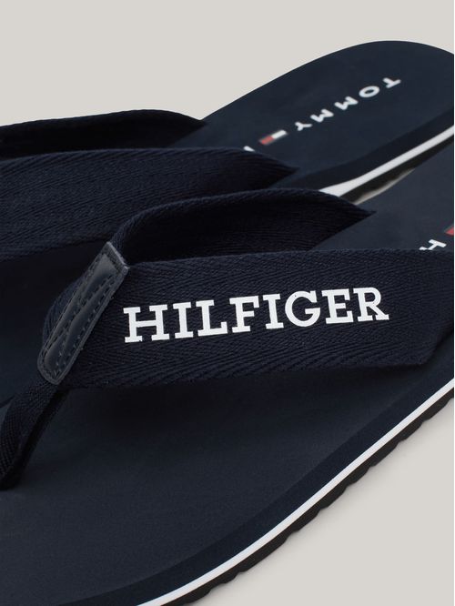 Ojotas de tiras con logo