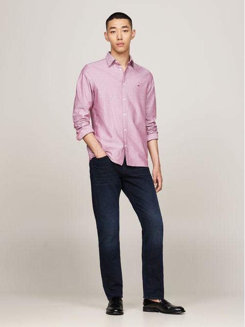 Camisa Oxford de corte slim