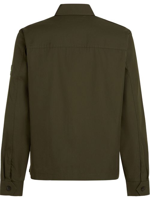 Campera regular con botones