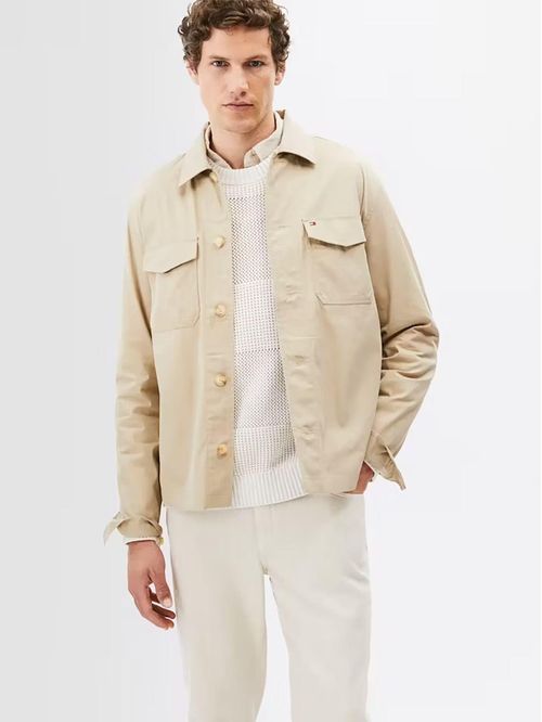 Campera con botones regular fit