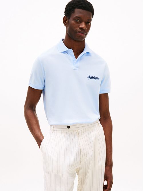 Chomba con logo bordado regular fit