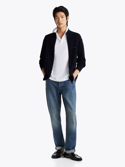 Cárdigan de punto con cierre