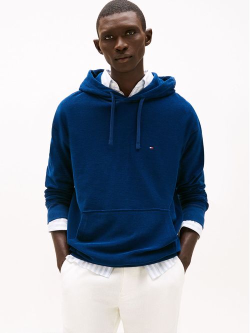 Buzo con capucha de plush regular fit